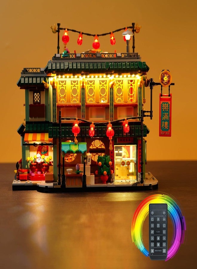 VONADO Remote Control LED Light Compatible with Lego Family Reunion Celebration 80113, RC Creative Lighting Set Accessories Compatible with Chinese New Year Lego Building Set -Lights Only No Models - Image 1